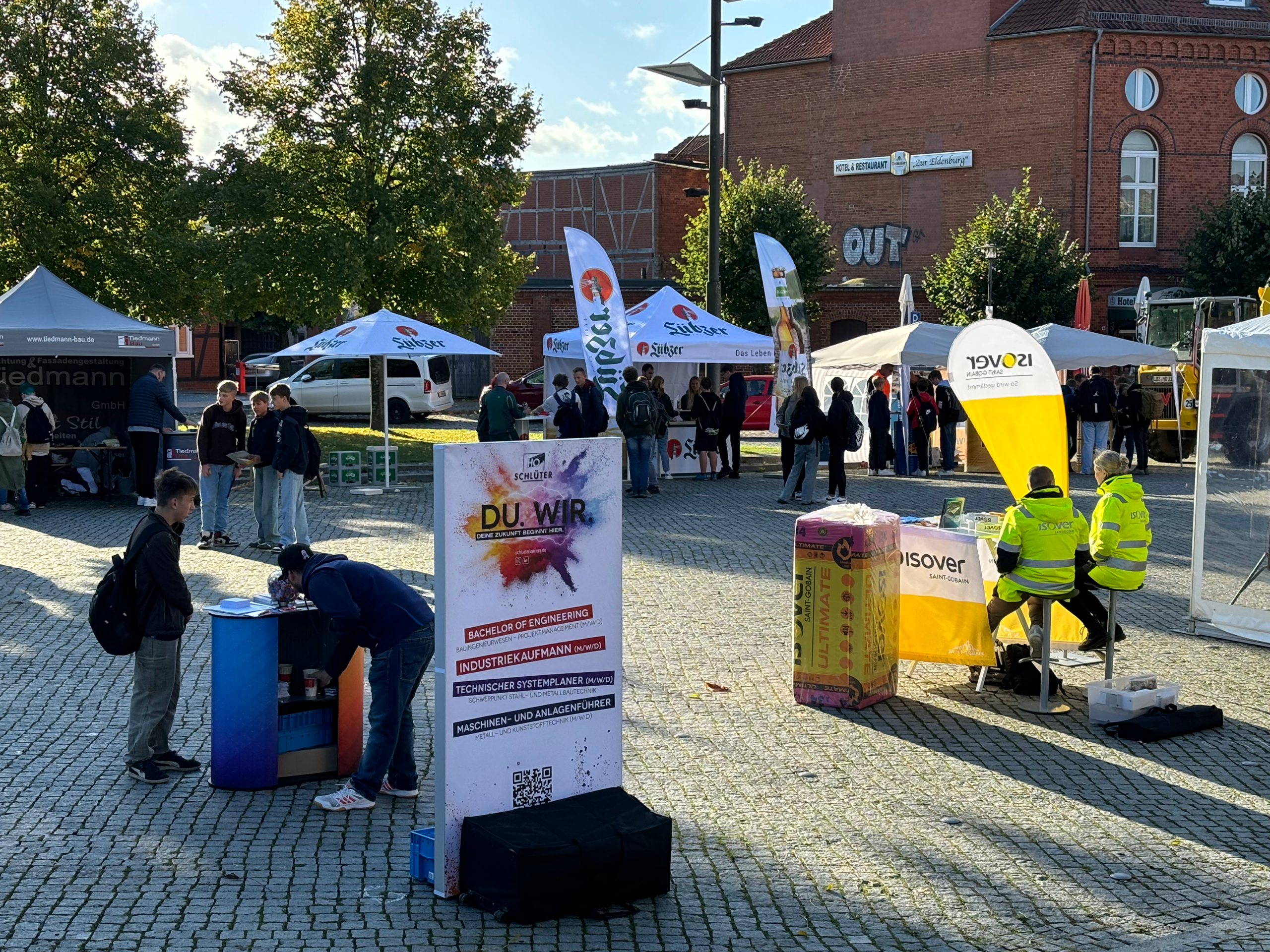 Jobbörse Praktikum Ausbildung Berufsberatung Ausstellung